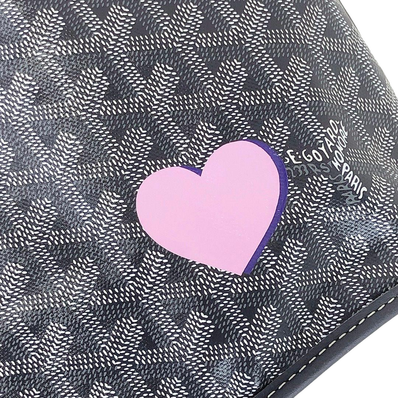 Goyard Limited Edition Anjou Mini Bag Canvas/Calfskin Pink SHW