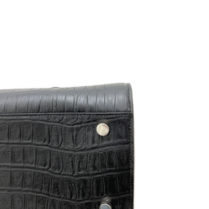 Small Sac De Jour Embossed Black SHW