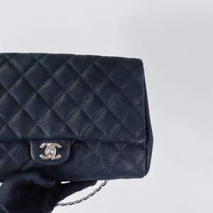 Timeless Clutch in Caviar Leather Black SHW