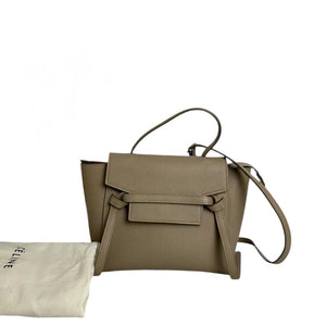 Nano Belt Bag Beige GHW