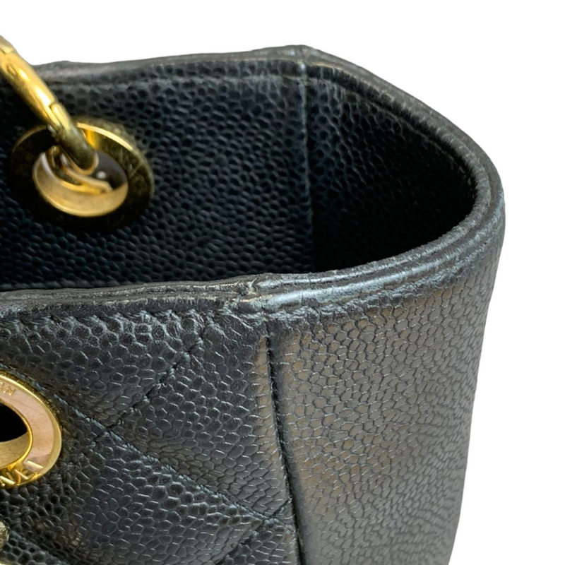 PST Tote Caviar Black GHW