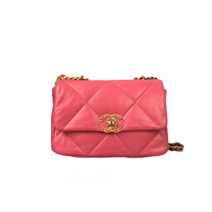 Chanel 19 Small Lambskin Pink