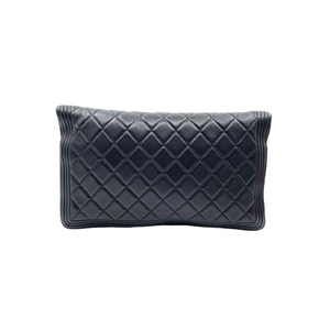 Chanel Boy Clutch Lambskin Black GHW