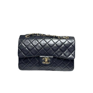 Classic Flap Small Lambskin Black GHW