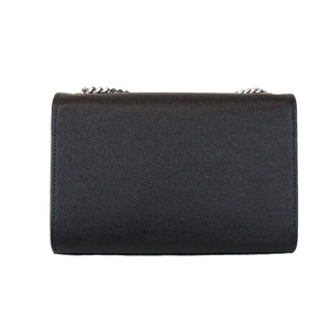 Grained Leather Kate Small Black SHW