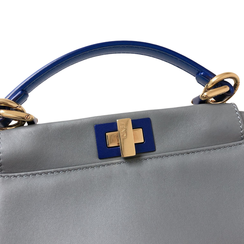 Fendi peekaboo 2025 mini grey
