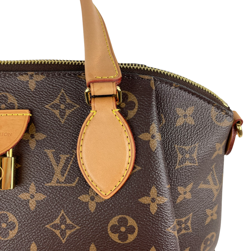 Louis Vuitton Monogram Rivoli MM Bag Brown