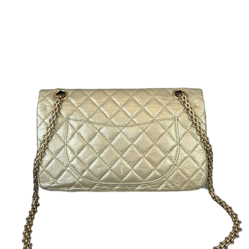 Classic Reissue 225 Calfskin Gold GHW