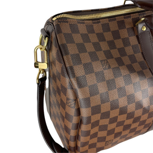 Damier Ebene Canvas Keepall Bandoulière 45 GHW