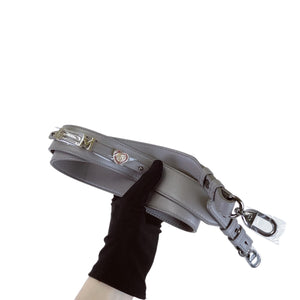 Lady Dior Lambskin Small Grey SHW