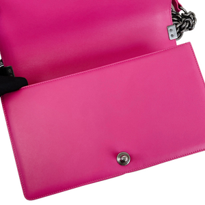 Boy Bag New Medium Lambskin Pink GHW