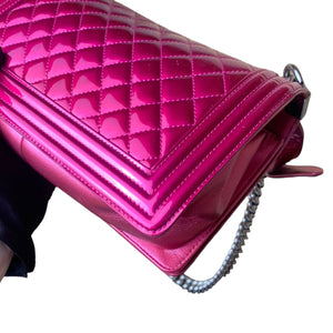 Old Medium Boy Patent Pink SHW