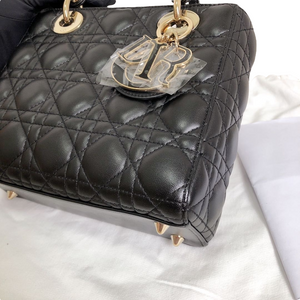 Lambskin My Lady Dior Black GHW