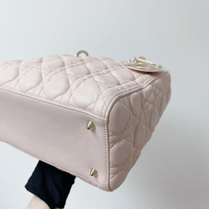 Lady Dior Medium Pink with GHW