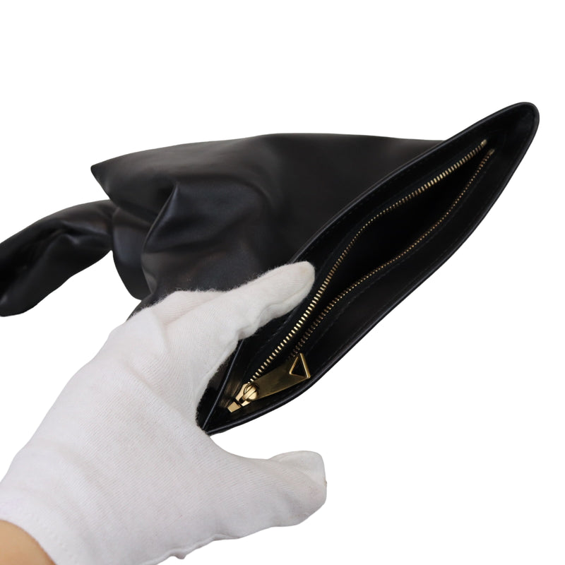 Twist Knot Black Bag GHW