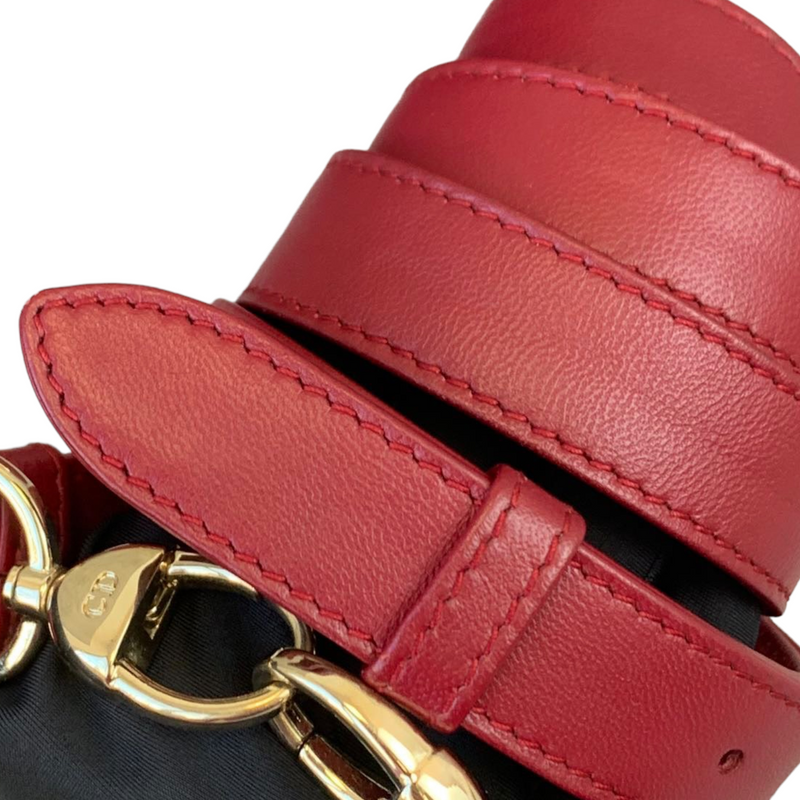 Lady Dior Medium Lambskin Burgundy GHW