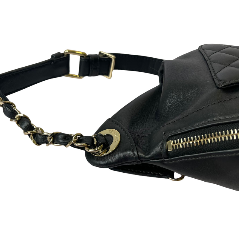 Belt Bag Calfskin Black LGHW