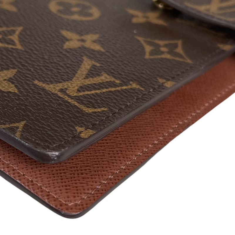 Louis Vuitton Agenda Cover Small Ring Monogram Brown in Canvas with  Gold-tone - US