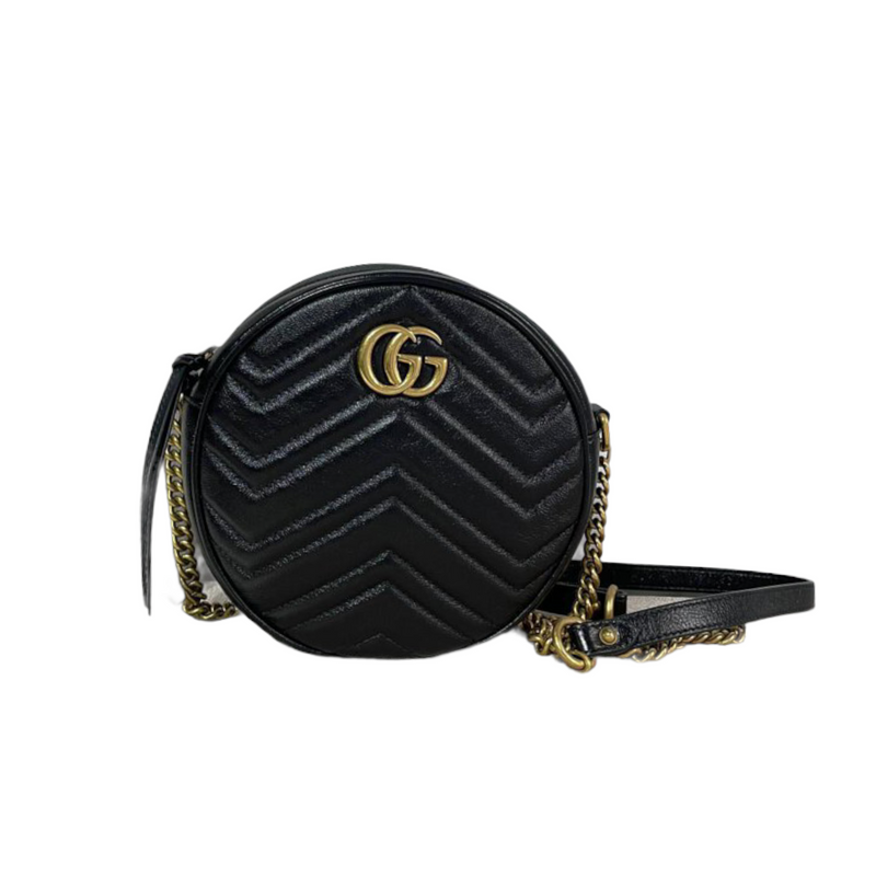 Gucci round bag deals black