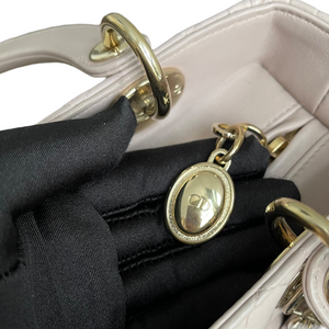 Lady Dior Medium Pink Lambskin GHW