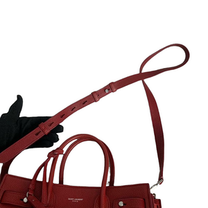 Sac De Jour Baby Pebbled Red SHW