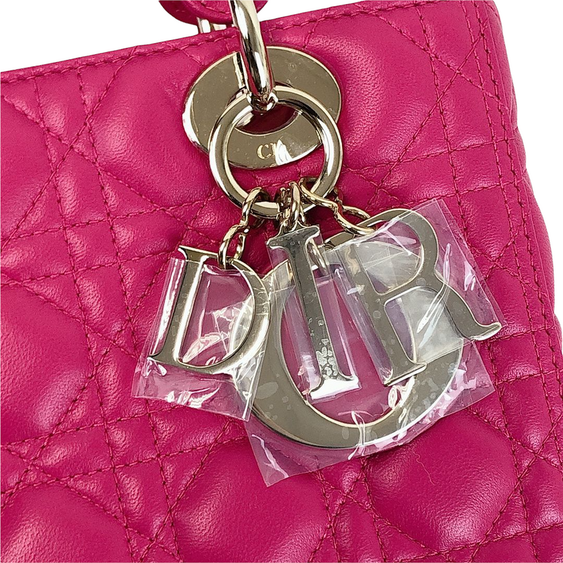 Lady Dior Medium Pink SHW