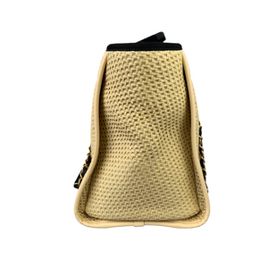 Deauville Large Straw Beige GHW