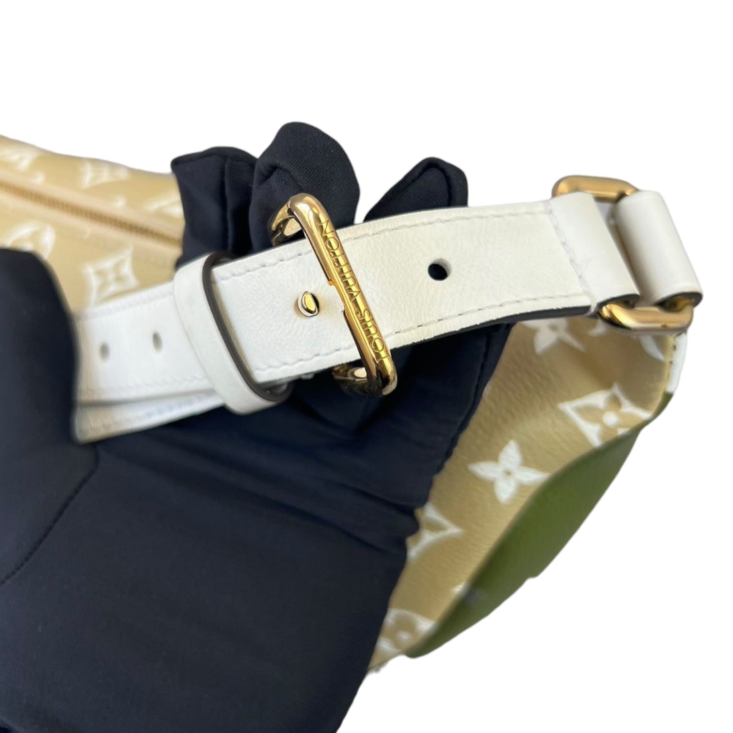 Louis Vuitton Monogram Giant Bum Bag Red Pink White Black GHW