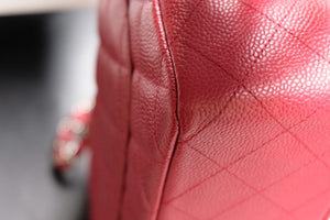 Single Flap Jumbo Caviar Red SHW