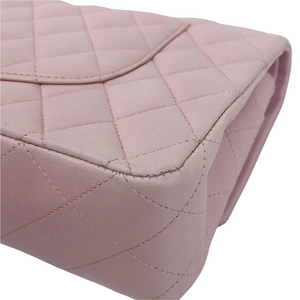Classic Flap Medium Lambskin Pink GHW