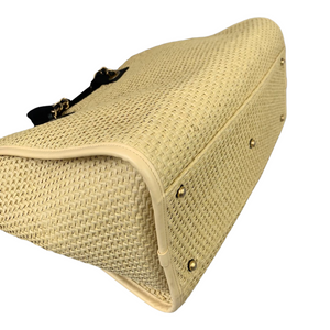 Deauville Large Straw Beige GHW