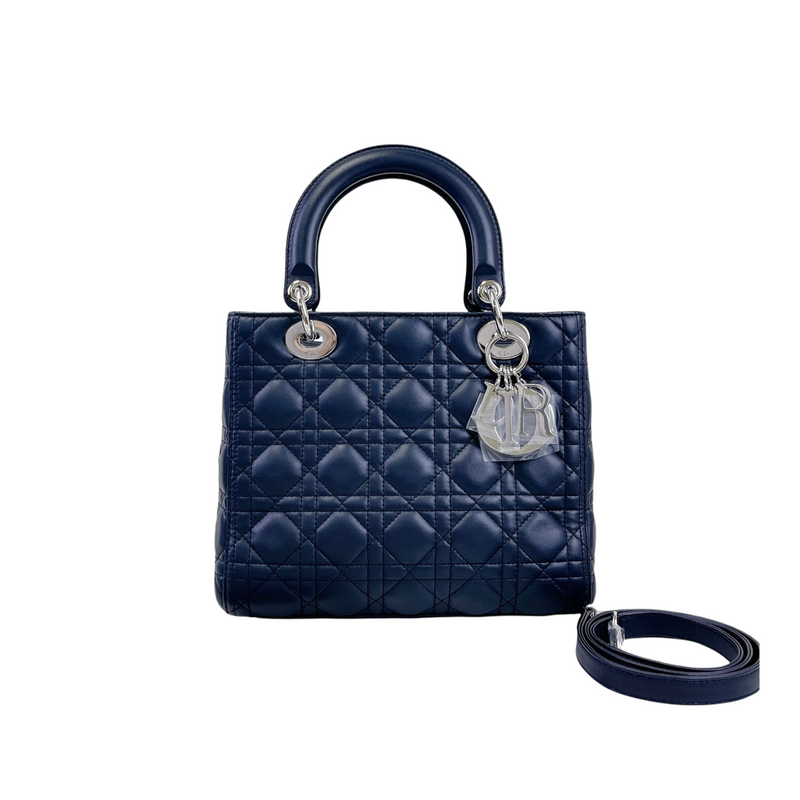 Dior Indigo Blue Ultramatte Lady Dior Medium Bag MILNY PARLON #13 Dior Indigo Blue Ultramatte Lady Dior Medium Bag MILNY PARLON