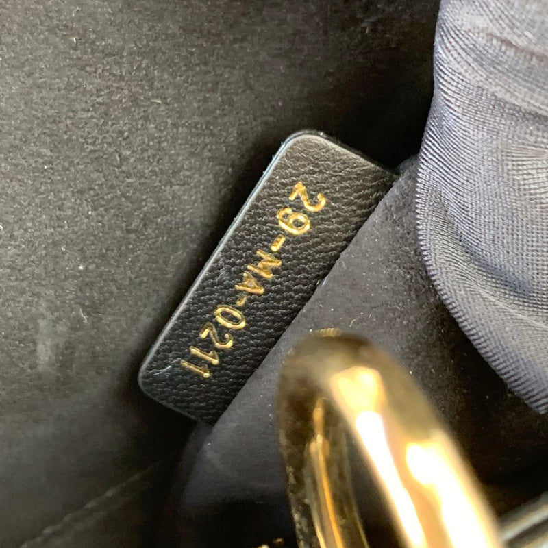 Lady Dior Lambskin Medium Black GHW
