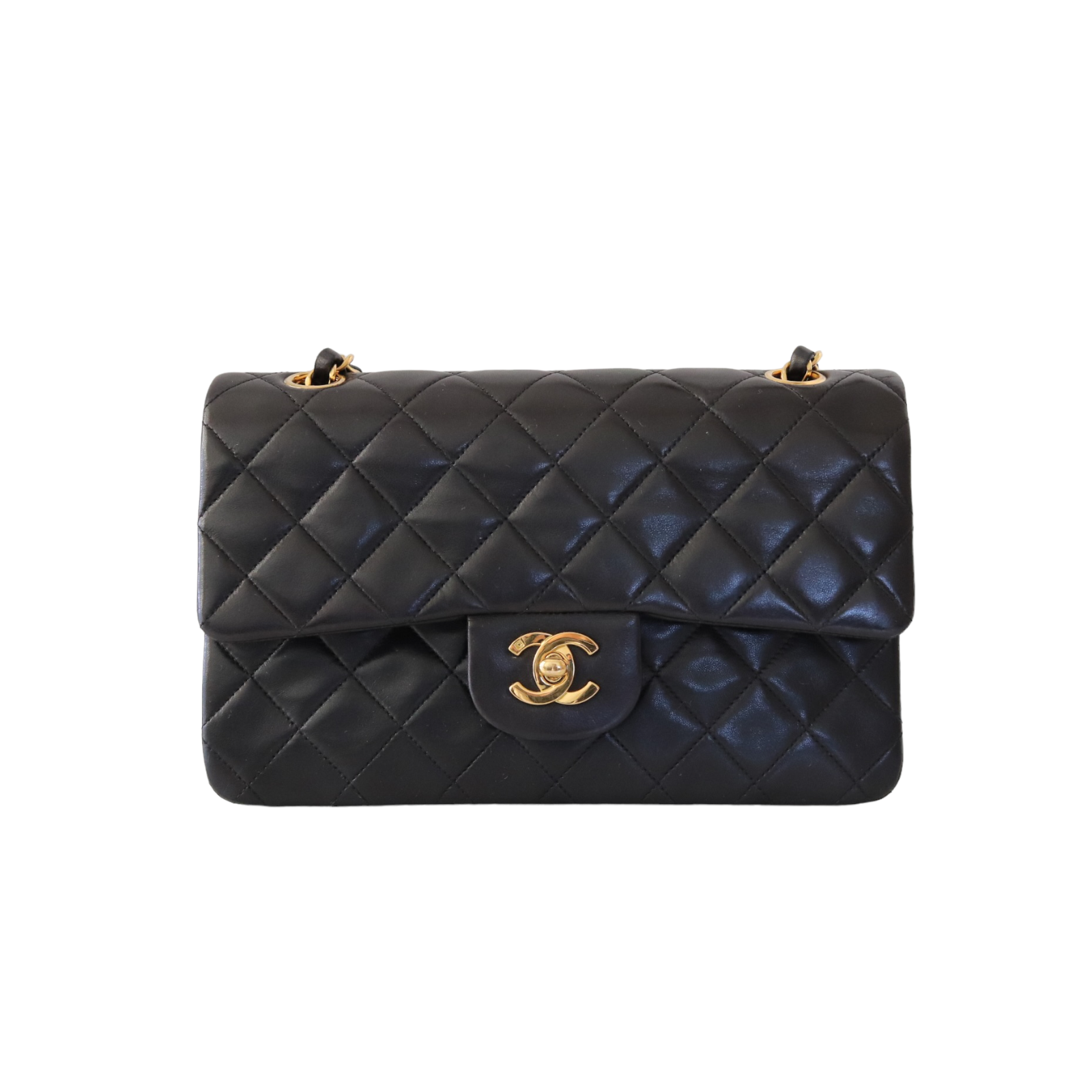 CHANEL Black Caviar Small Classic Flap 24K GHW - Timeless Luxuries