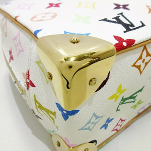 Monogram Multicolore Trouville White