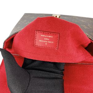 Locky BB Monogram Canvas Brown/Red GHW