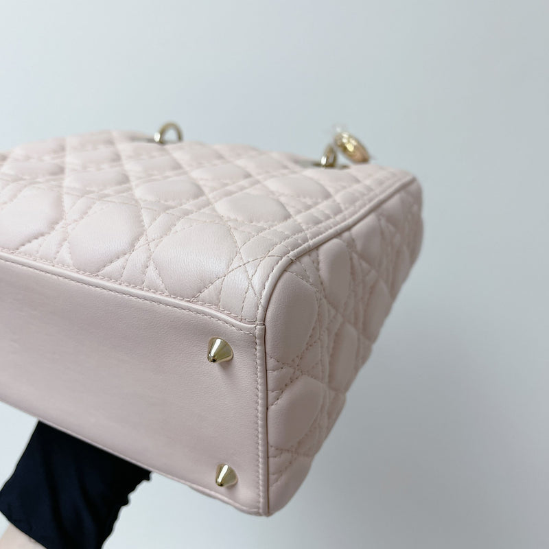 Lady Dior Medium Pink with GHW