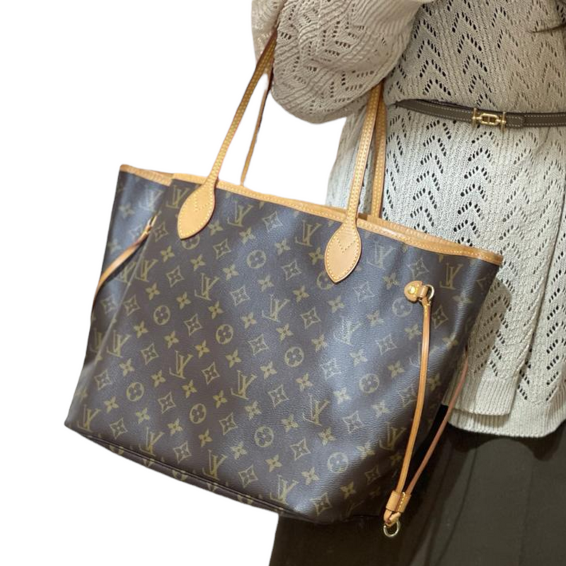 Monogram Neverfull MM Brown