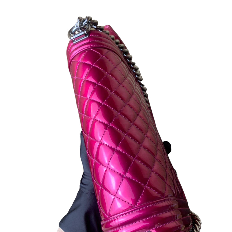 Old Medium Boy Patent Pink SHW