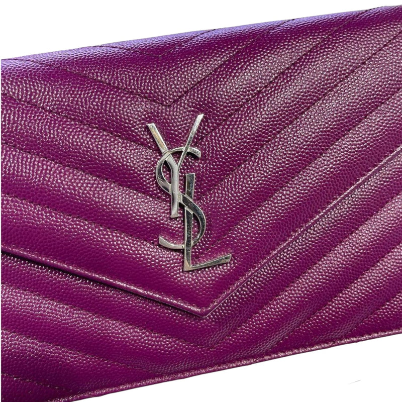 Envelope Chain Wallet Purple SHW