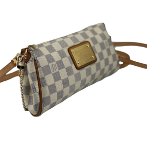 Eva Damier Azur Monogram White GHW