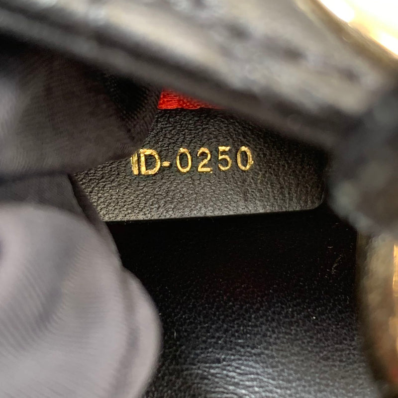 Mini Lady Dior Lambskin Black GHW