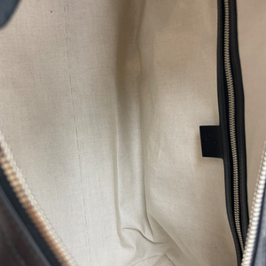 Logo-embossed Holdall Duffle Black SHW