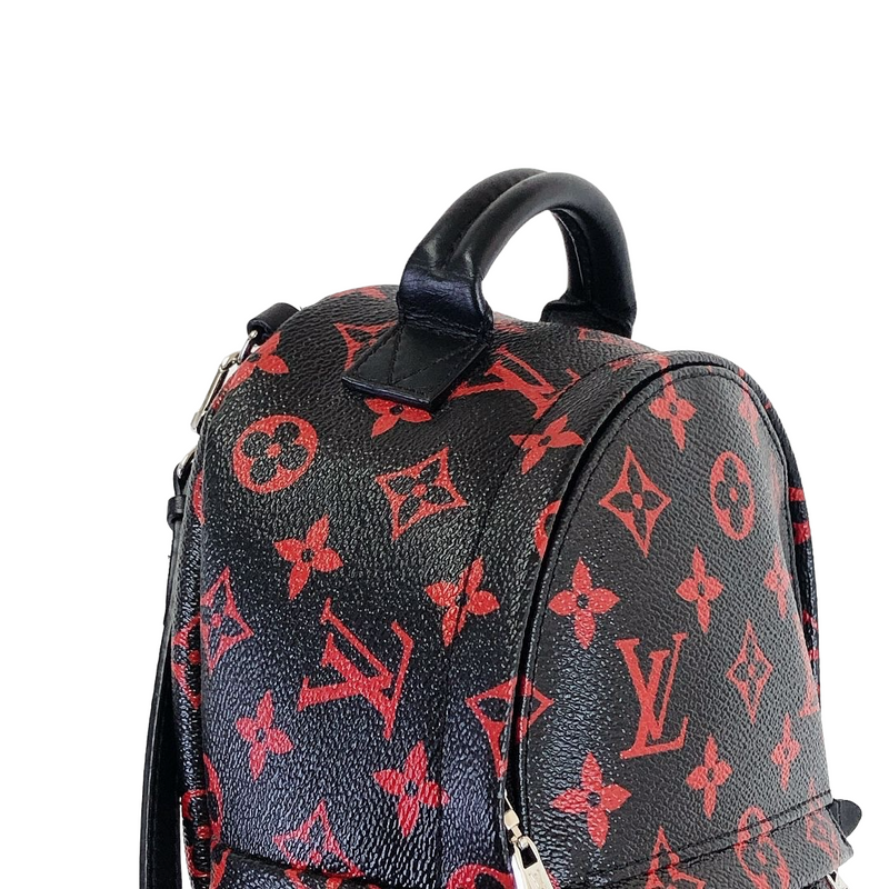 Red and black palm top springs mini