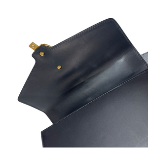 Sylvie Small Leather Black GHW