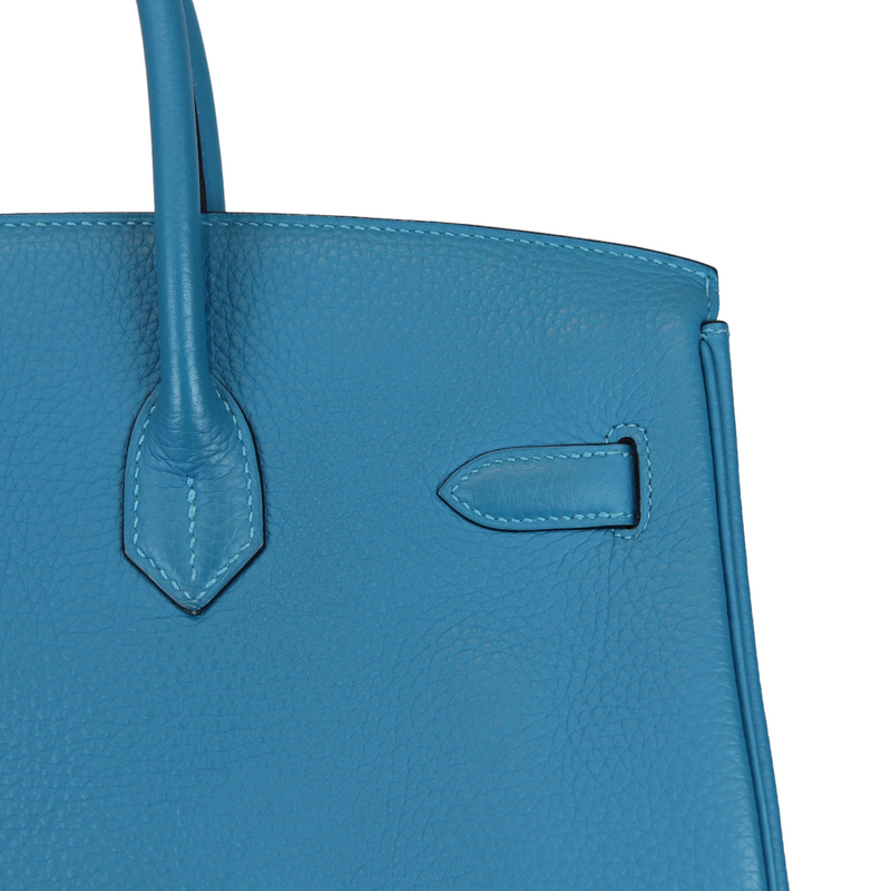 Birkin 35 Turquoise Clemence PHW