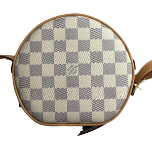 Boite Chapeau Souple PM Damier Azur Canvas GHW