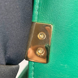 Old Medium Le Boy Green Lambskin GHW