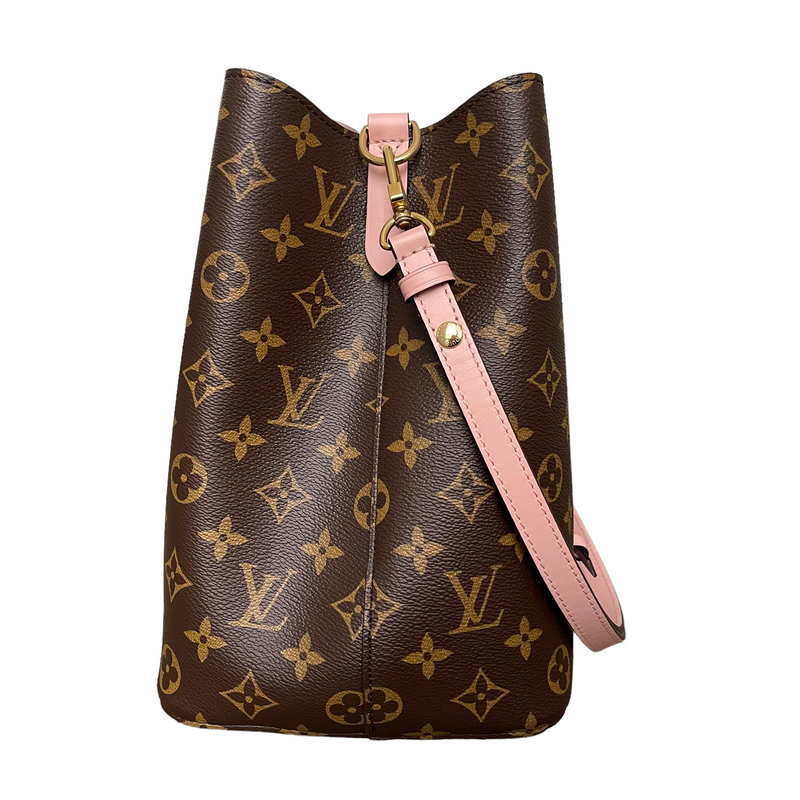 tas sling-bag Louis Vuitton Neo Noe Monogram Pink GHW