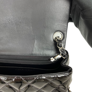 Classic Patent Mini Square Black SHW
